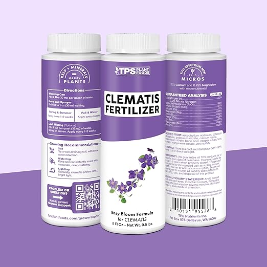 Fertilizante Líquido para Clematis TPS NUTRIENTS 8 oz miniatura 8