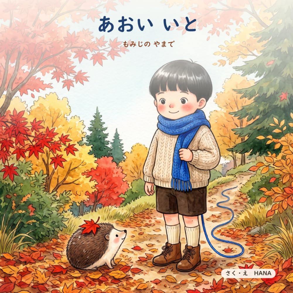あおい いと: もみじの やまで