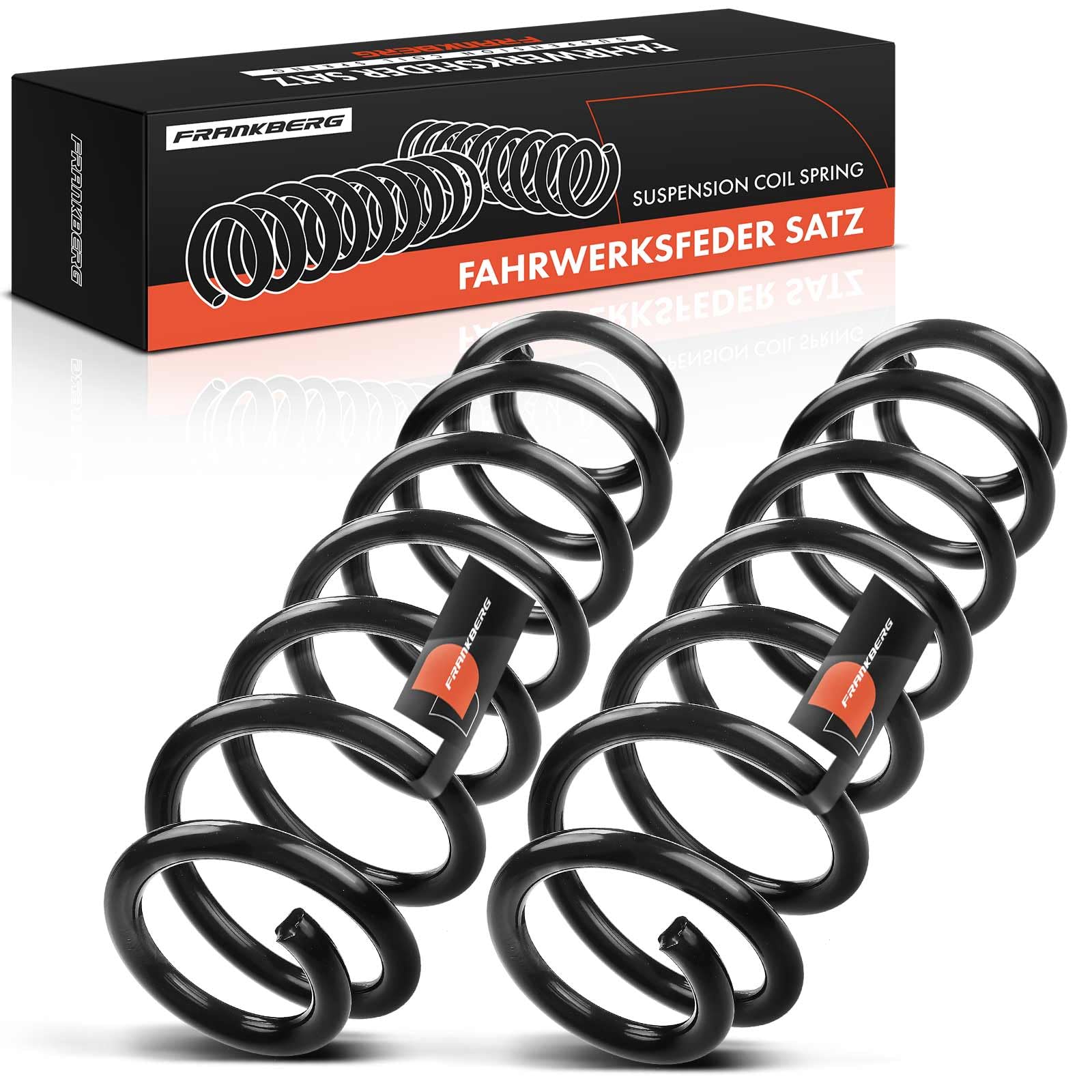 Frankberg 2 ressorts de suspension pour essieu arrière 5Q0511115FG | Compatible avec: ,