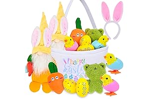 9 Pcs Pre-Made Boy's Easter Basket