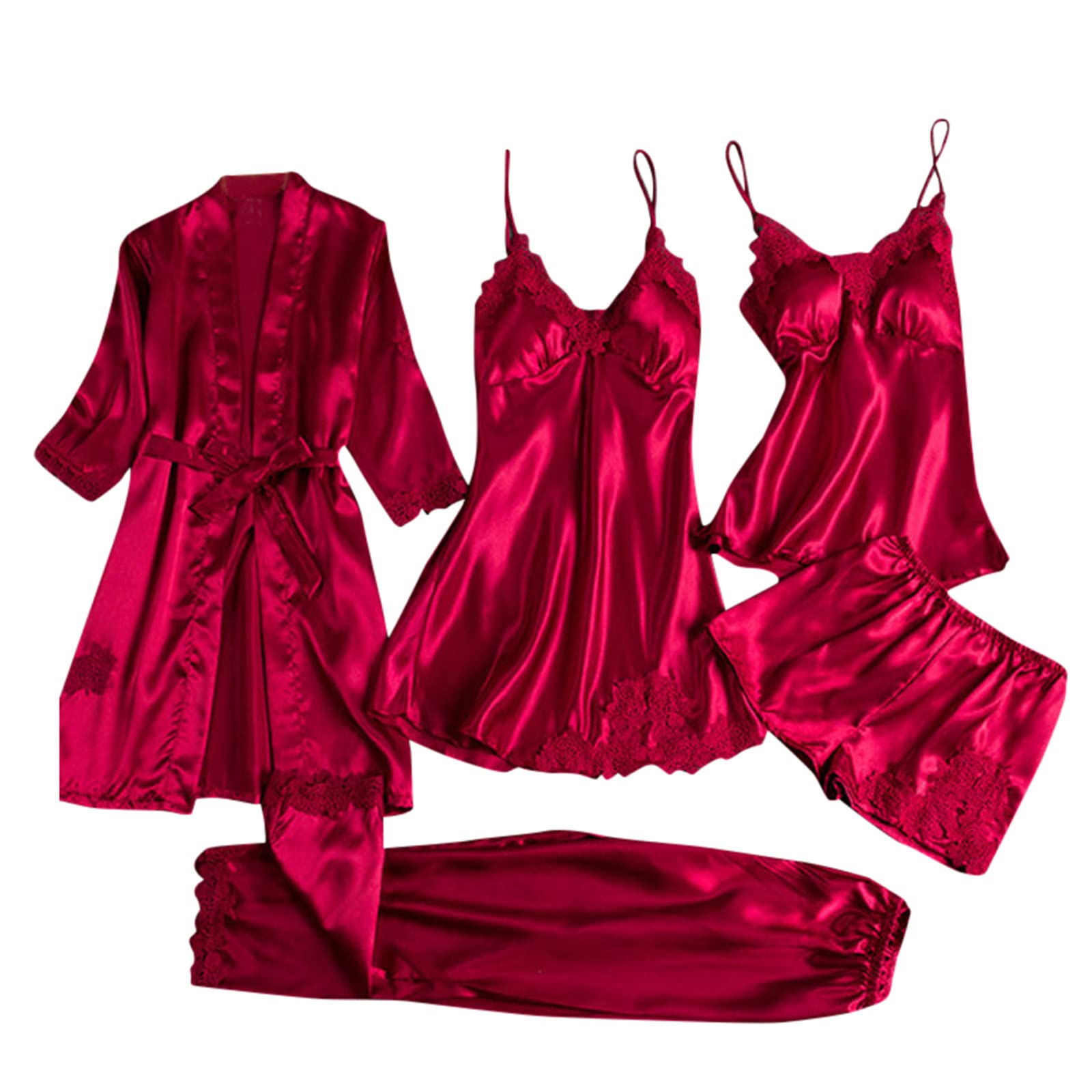 Dessous Damen Sexy Unterwäsche XXXL Lingerie Negligee 3 TGL Minirock Spitze BH und G String Sexy Kleid Damen Dessous Body Damenunterwäsche Sets für Gr 54