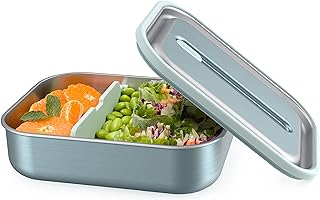 Bentgo MicroSteel Leak-Proof Lunch Box - Microwave-Safe, Oven-Safe, Bent...