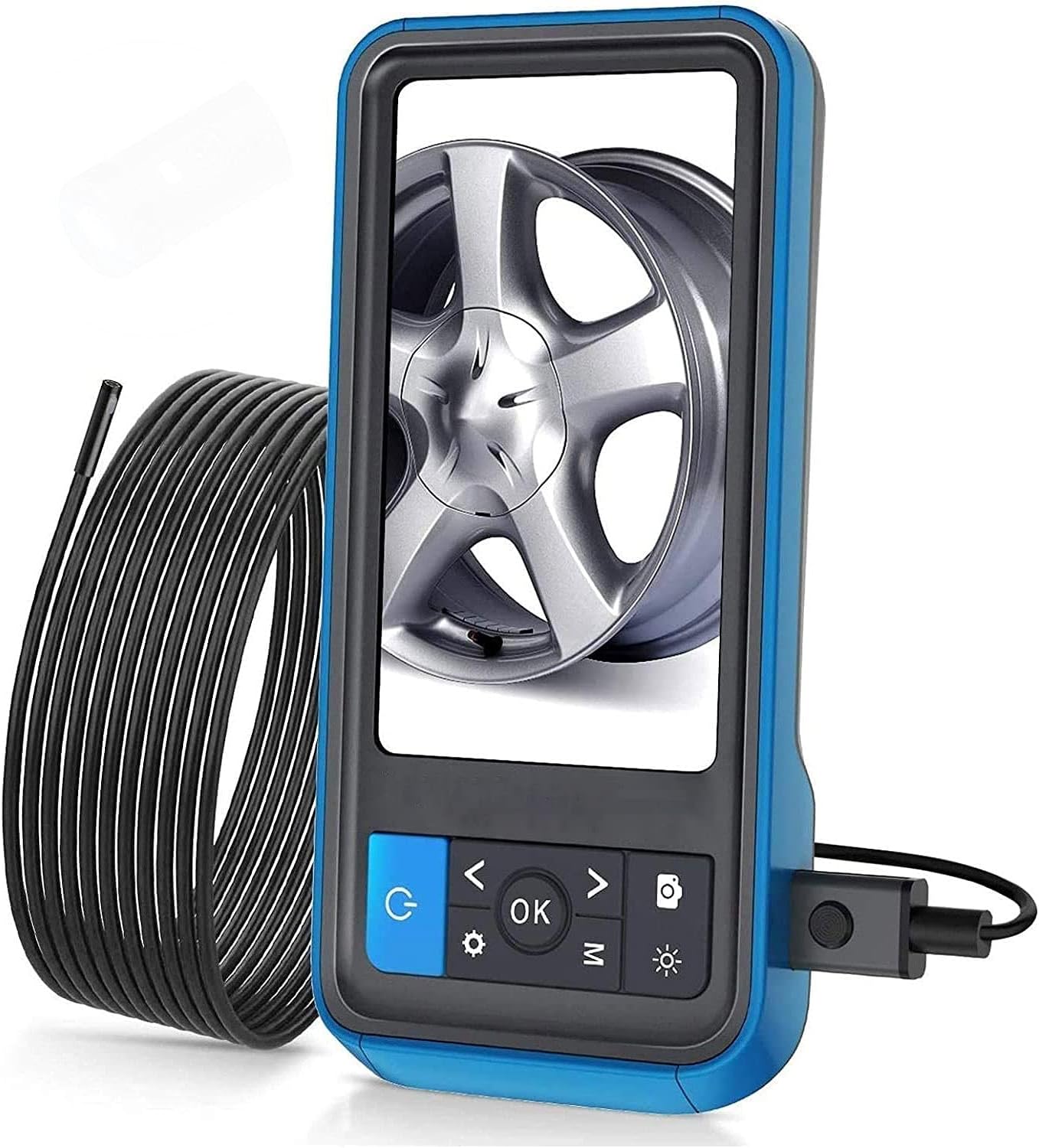 Endoscope Inspection Camera with 4.3inch HD IPS Screen 5.5mm Dual