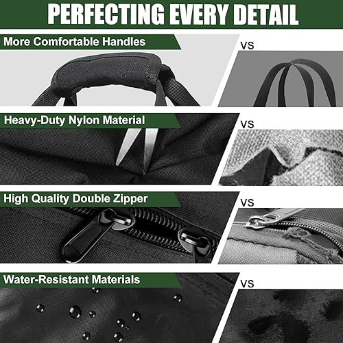 Miniatura 8 de Funda de transporte para estufa de campamento Coleman de 2 quemadores, bolsa de almacenamiento portátil resistente al agua para estufas de gas Camp