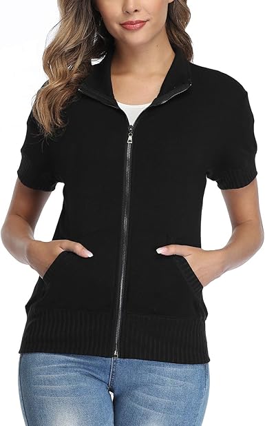 zip up jacket with collar