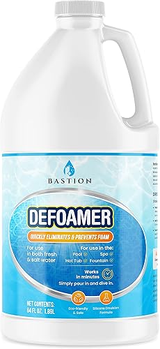 Antiespumante para bañera de hidromasaje, piscina, fuente y spa, concentrado antiespumante, emulsión de silicona, elimina y previene rápidamente la