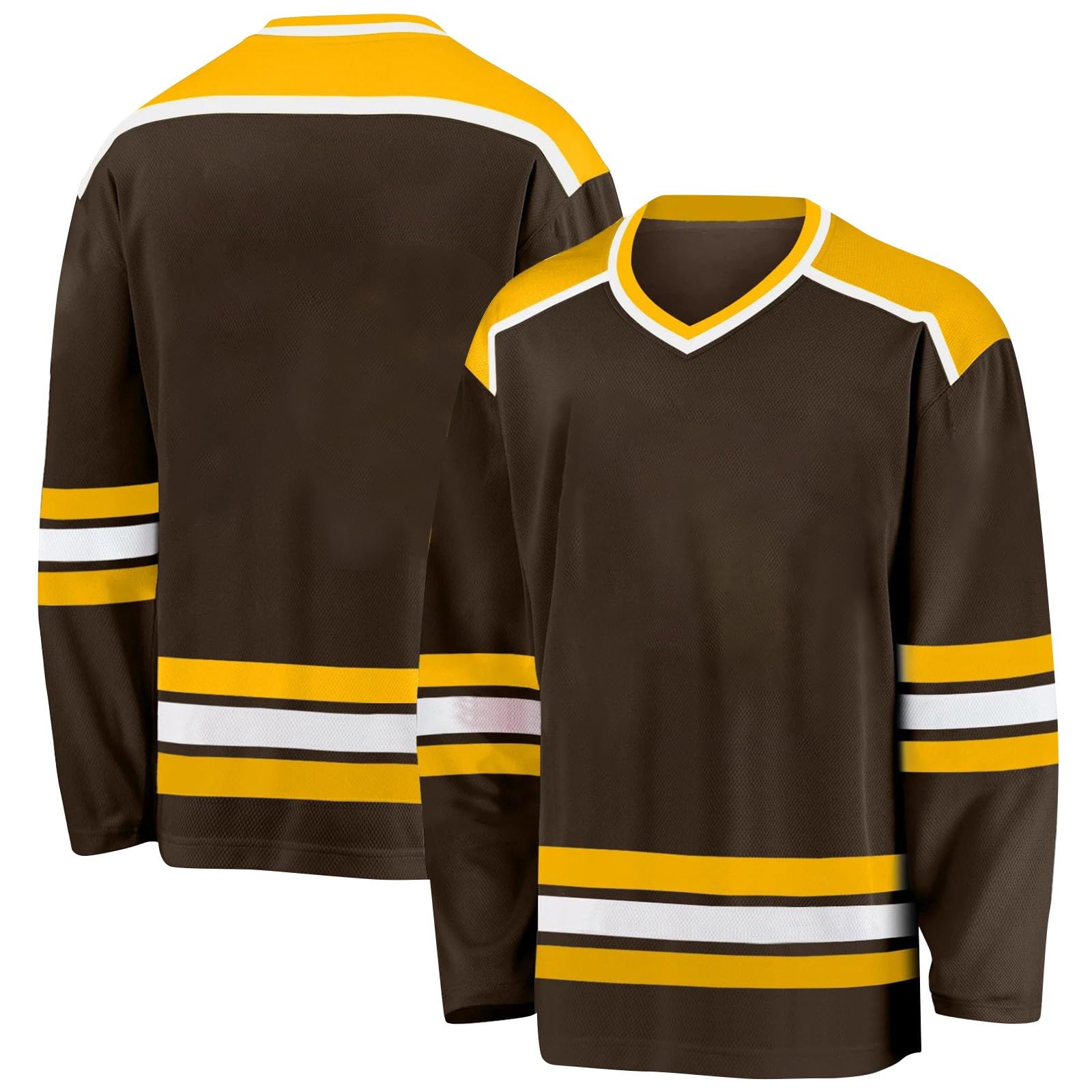 Camiseta de Hockey Personalizada con Nombre para Regalos Adultos y Niños