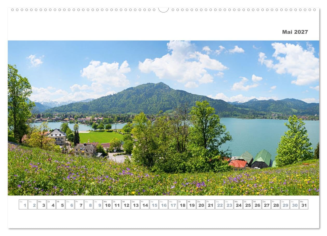 CALVENDO - Ab in die Berge - Aussichtsplätze in den Münchner Hausbergen (hochwertiger Premium Wandkalender 2027 DIN A2 quer), Kunstdruck in Hochglanz: Ausflugsziele in den Münchner Hausbergen