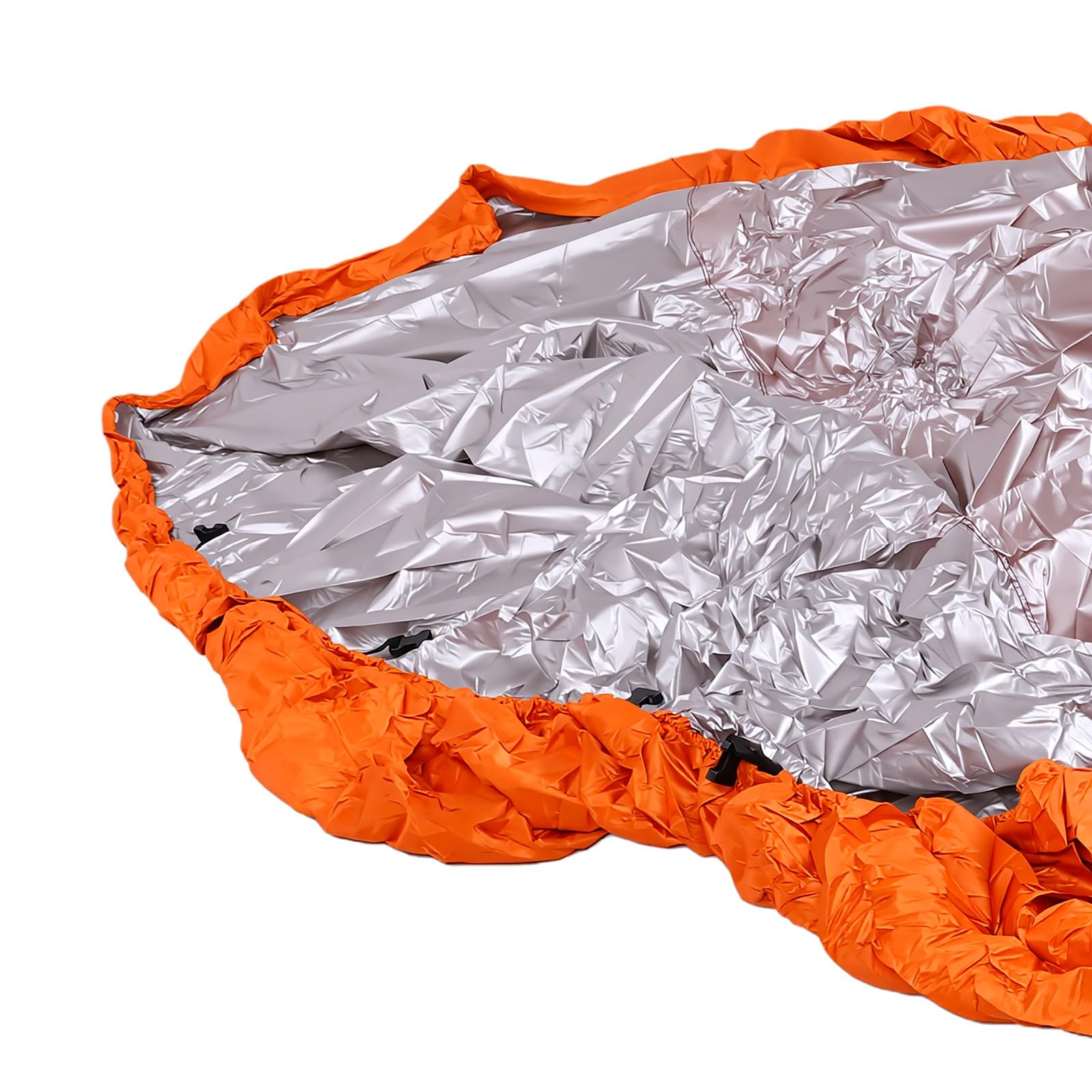 Copertura per Barca Resistente 14-16FT per Barche da Pesca con | Tessuto Oxford 210D, Impermeabile Fino a 200.000 Pa, Resistente Ai Raggi UV, Orlo Elastico con Spalline Regolabili