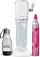 Máquina de Água com Gás SodaStream ART com Cilindro de CO2 e Garrafas