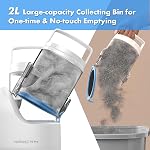 Neakasa P2 Pro Dog Grooming Kit, Dog Clippers Vacuum Suction 99% Hair, Pet Grooming with 5 Proven Grooming Tools, 2L Large-Capacity Easy Empty Dustbin for Dogs Cats Animals (Blue-white)
