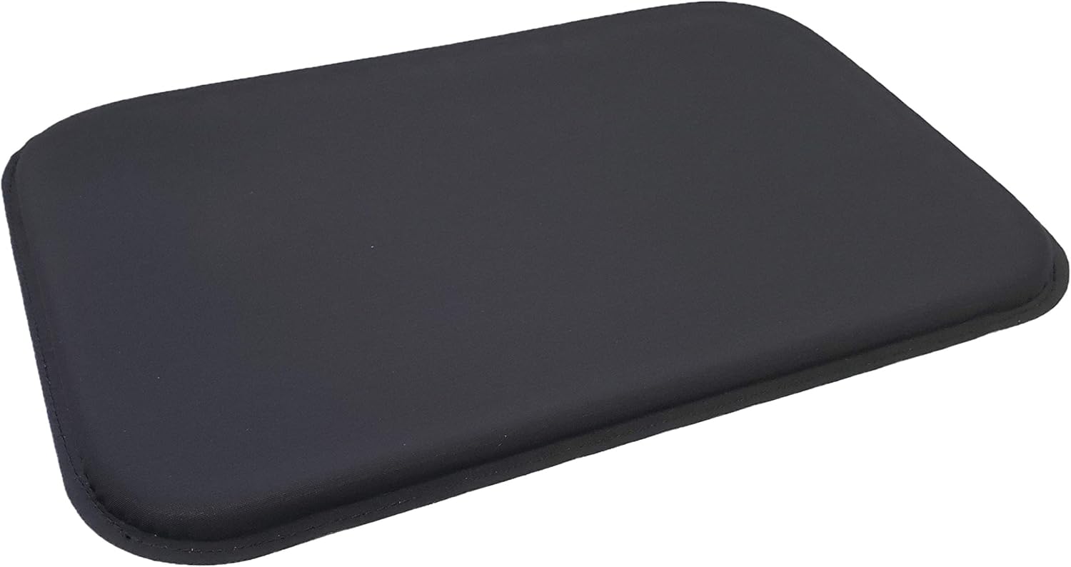 ULTRAGEL® Anywhere, Anytime Personal Comfort Gel Pad-SG (Soft Gel) (12.5x16.5, Black/Non-Slip)