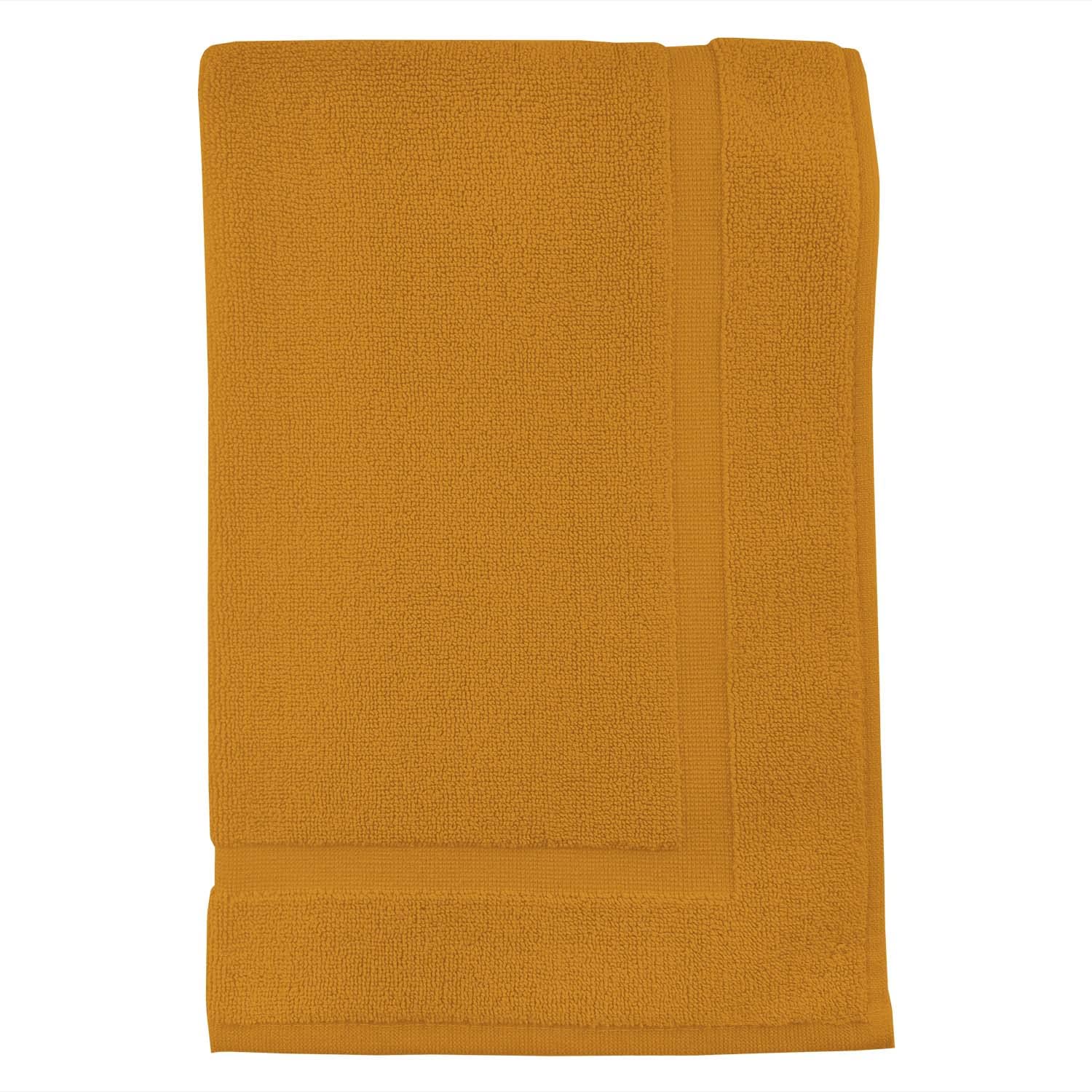 Soleil d'ocreBain Lagoon Rug, Cotton, Mustard, 50 x 80 cm