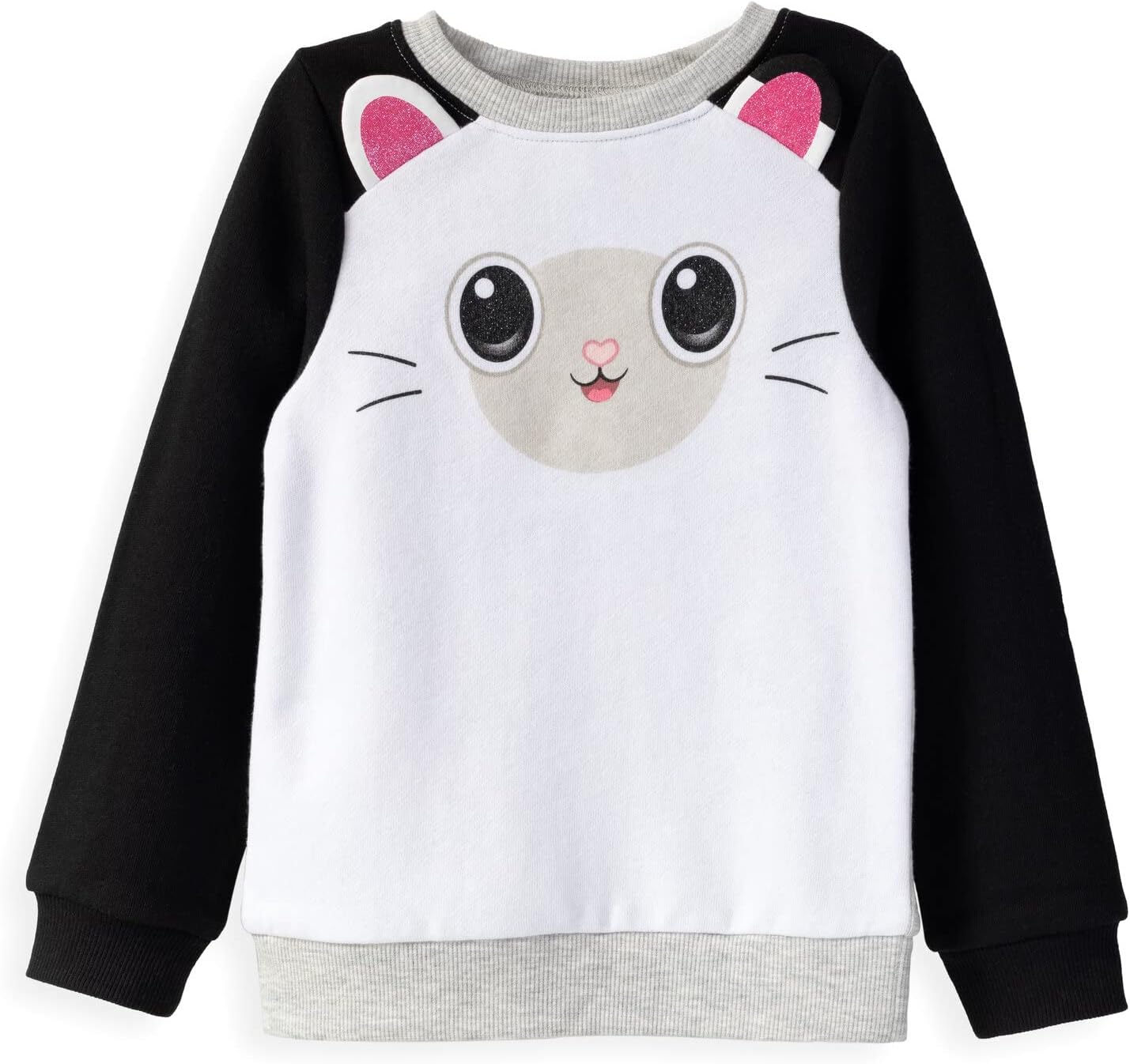 DREAMWORKS GABBY'S DOLLHOUSE Pandy Paws Girls Sweatshirt and Leggings Outfit Set Toddler to Little Kid - Image 2