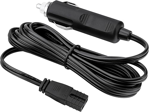 Miniatura 3 de Adaptador de cargador de coche de 12 V compatible con Frigidaire EFMIS183-SS Retro Mini Nevera Cargador de batería portátil
