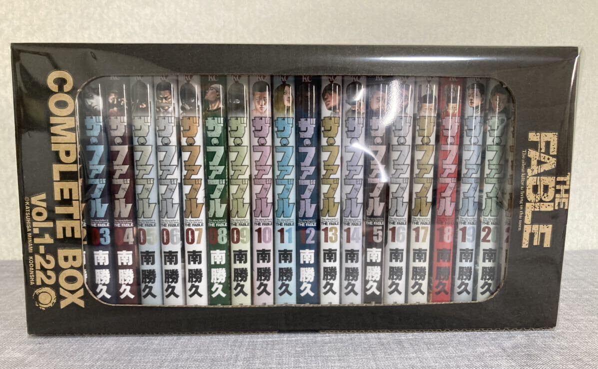 Amazon.co.jp: 超！！ 美品ザ・ファブル1〜22巻 COMPLETE BOX 全巻 