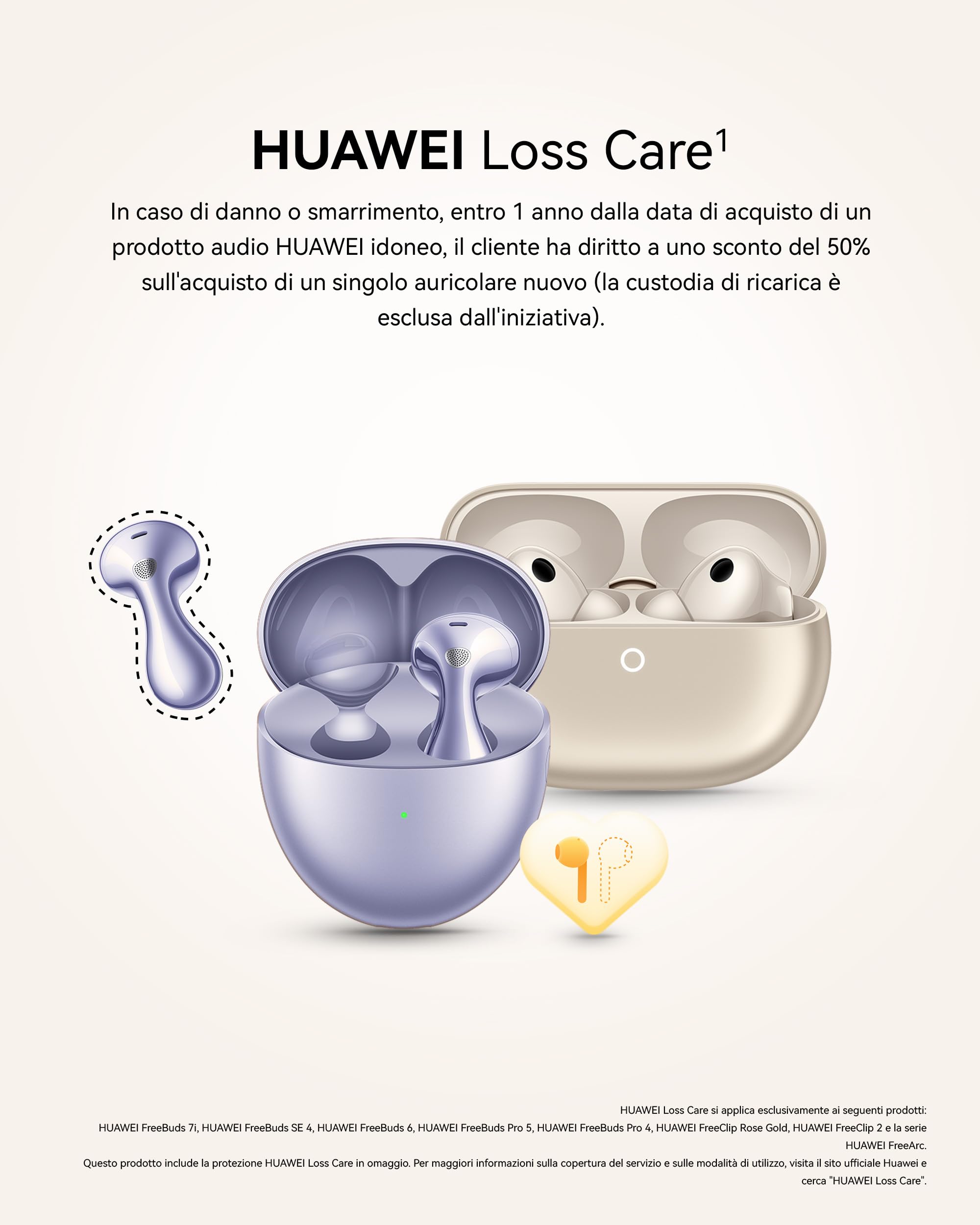 HUAWEI FreeBuds Pro 5 Cuffie Wireless Bluetooth, Cancellazione del Rumore con AI Dual-Engine per Business e Ufficio, Vestibilità Sicura con Suono Immersivo, Chiamate Stabili, IP57, Garanzia di 30 mesi