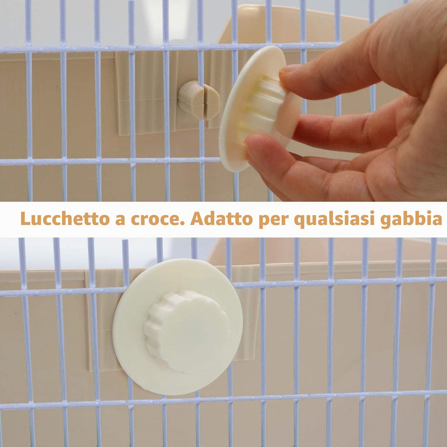 HYLYUN Grande lettiera a forma di coniglio, lettiera angolare, con cassetto, pentola per animali domestici, per adulti porcellini d'India, conigli, criceto, cincilla, galesaur, piccoli animali (L)