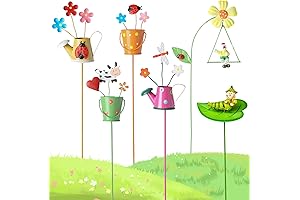 Estacas de Navidad para Jardín Set de 6 Decoración Navideña