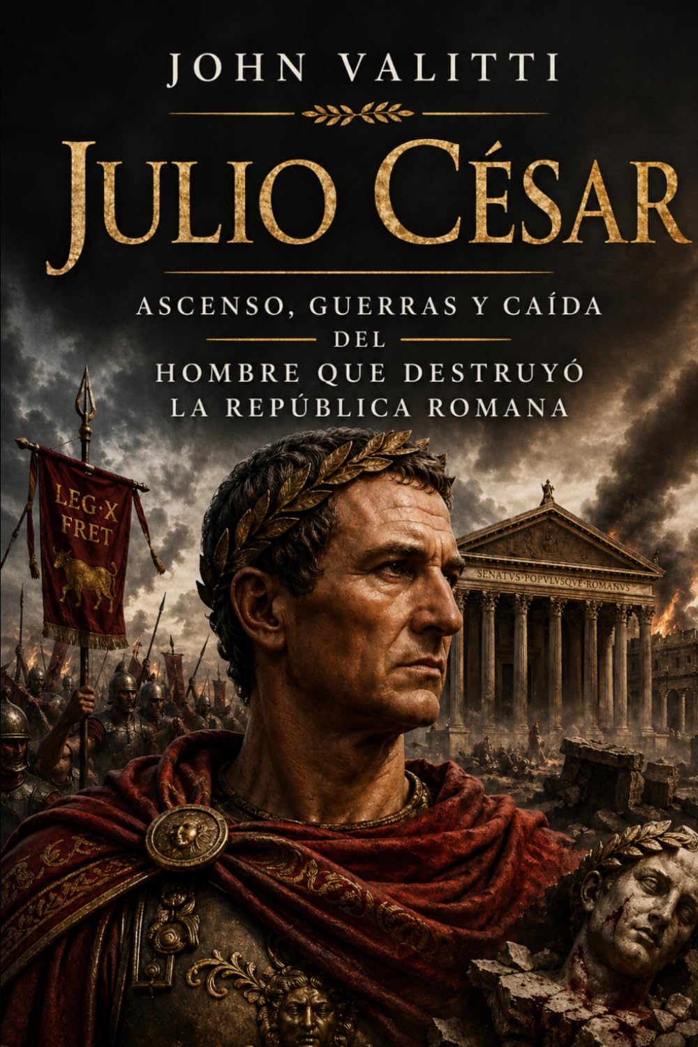 Julio César: Ascenso, guerras y caída del hombre que destruyó la República romana