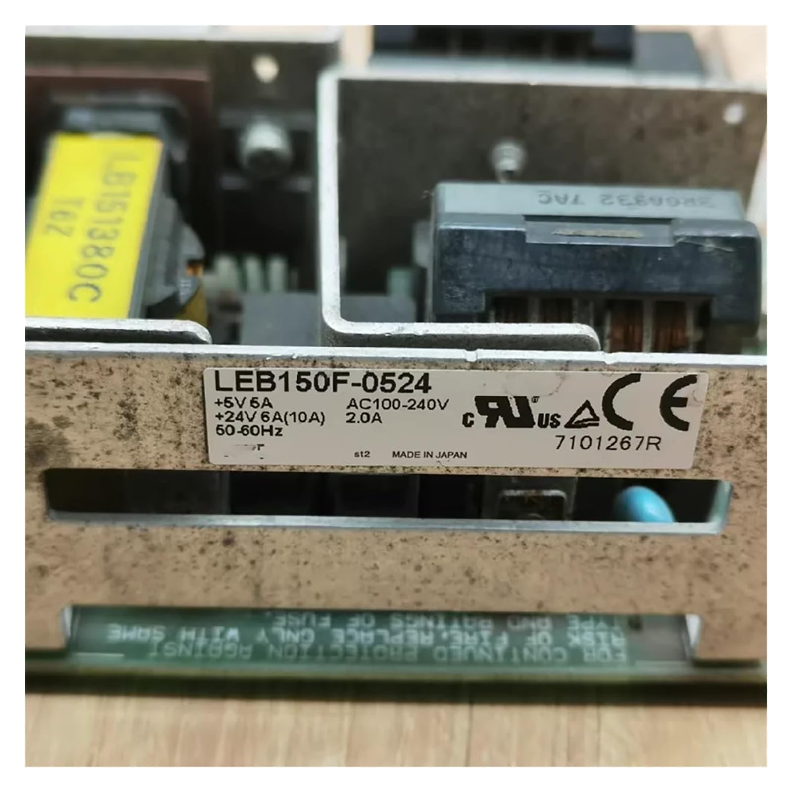 Alimentatore switching, LEB150F-0524, doppia uscita 5V 24V