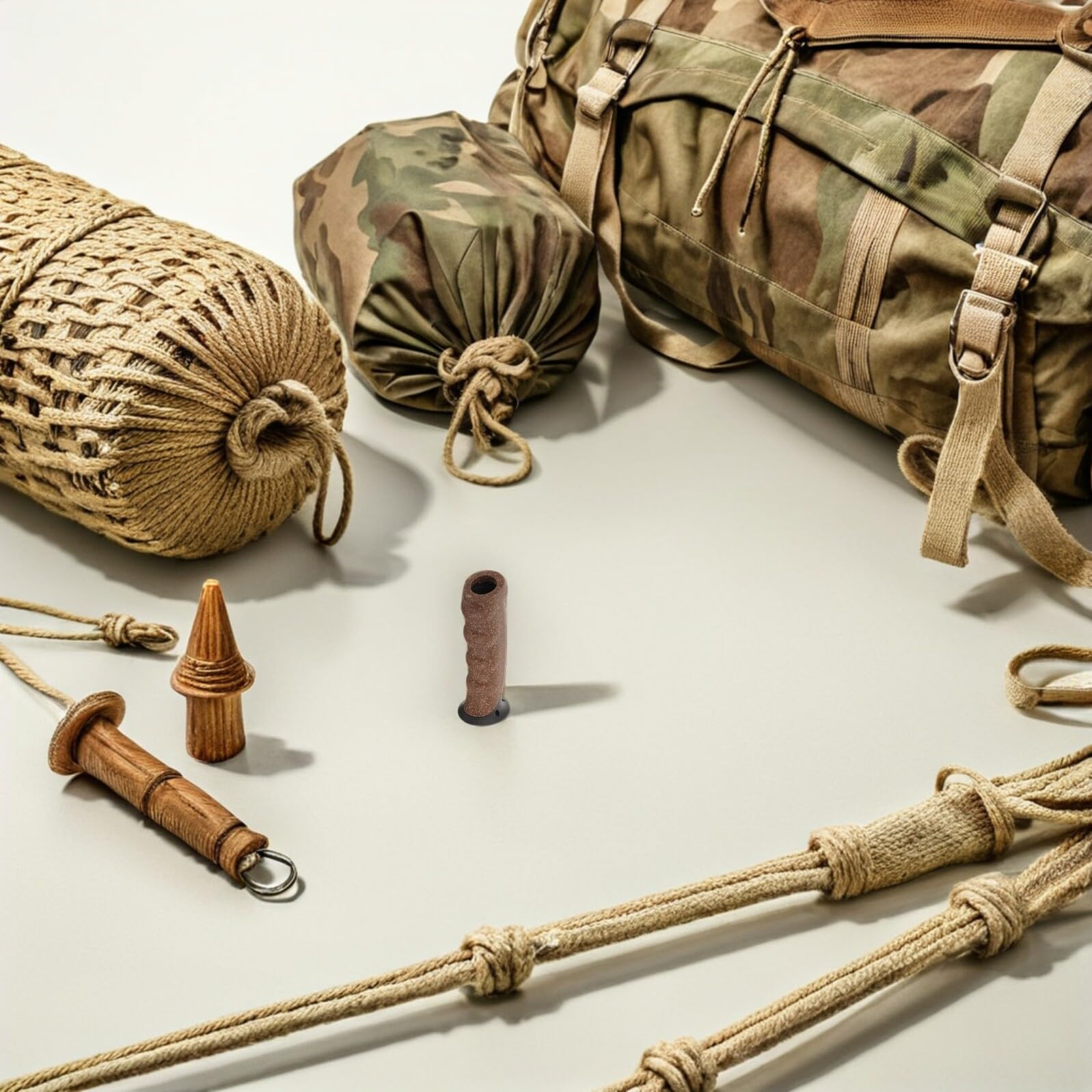Lot de 5 Poignées de Remplacement Antidérapantes en Liège Naturel pour Bâtons de Randonnée et Trekking, Poignée Droite Ergonomique Jaune, Confort de Prise, Compatibles