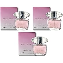 Bundle &ndash; Bright Crystal Mini Perfume Trio Set for Women (3 x 0.17 oz) &ndash; Elegant Travel-Size Fragrances Gift Set