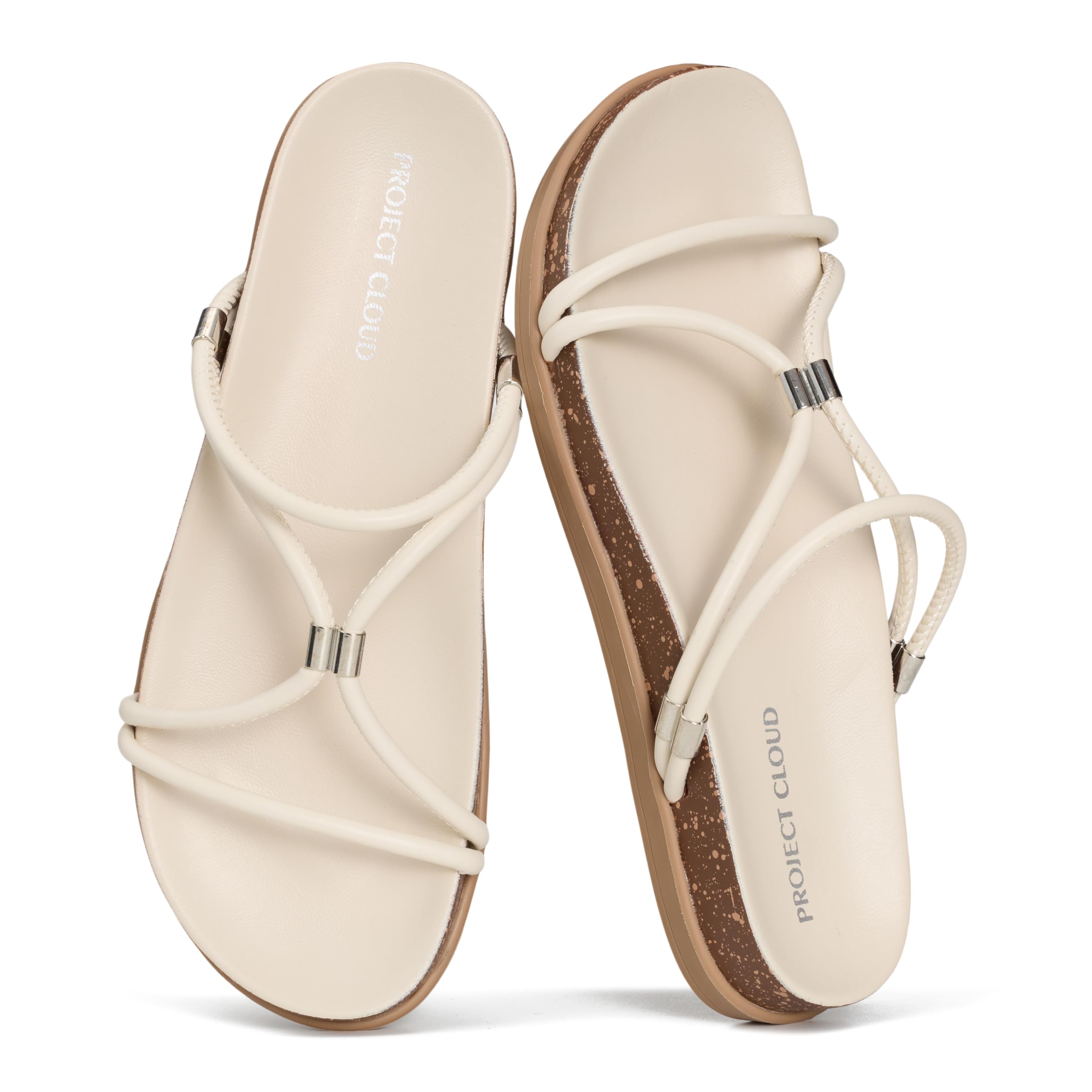 Project Cloud Sandals Women Dressy with Plush & Soft Insole - Non-Slip Strappy Sandals For Women 2026 - Lightweight Slides for Women Footwear - Stylish Womens Sandals (FLOAT) — view 6