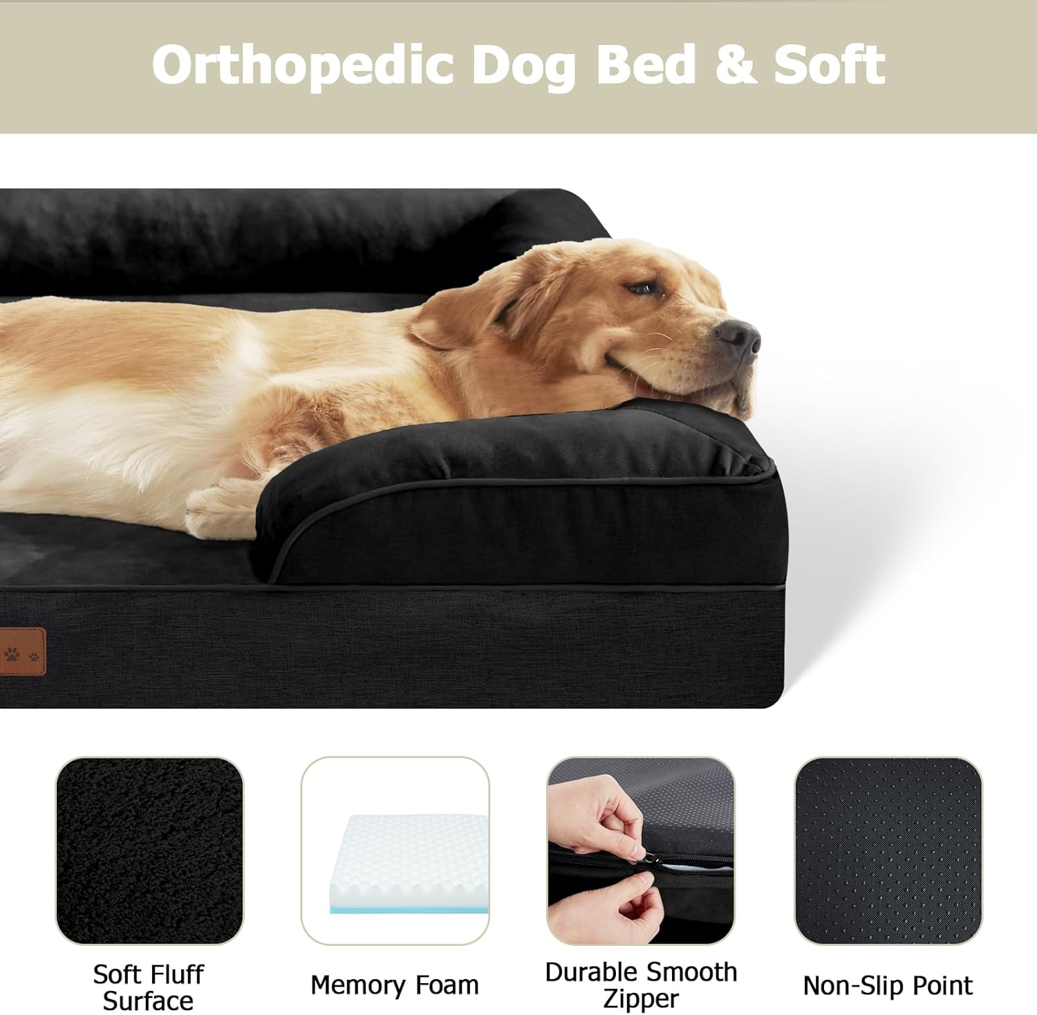 Ultimate Comfort: Jumbo Orthopedic Dog Beds for XL Dogs Reviewed!