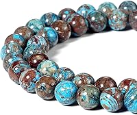 Vista 91 de Cuentas Beadnova redondas de ónix negro de 4 mm, sueltas, para hacer joyas (90-92 piezas)