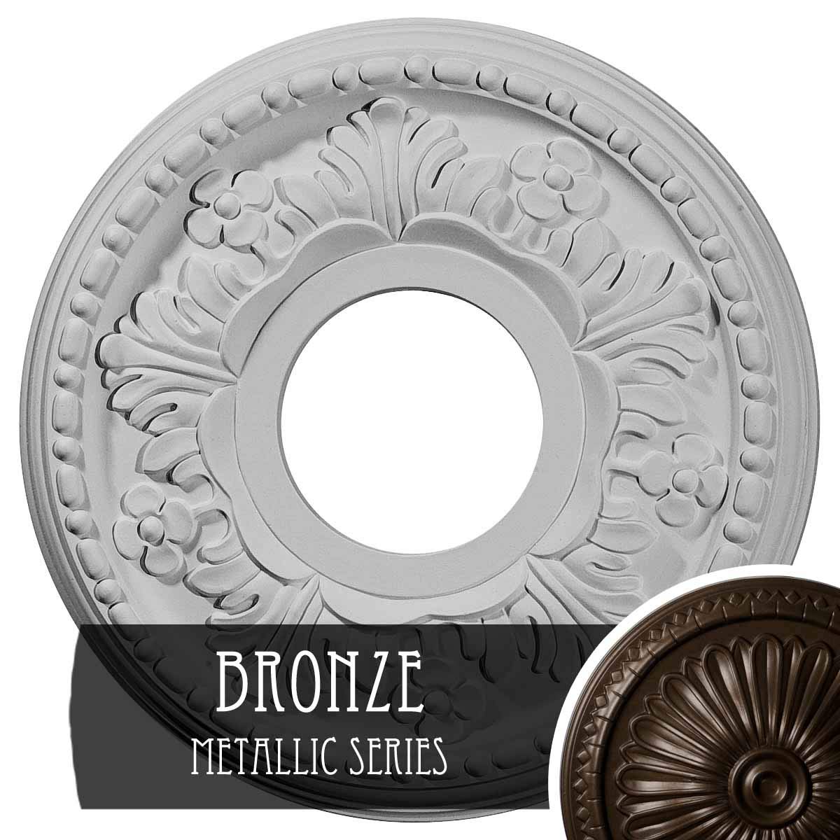 11 7/8"OD x 3 5/8"ID x 7/8"P Helene Ceiling Medallion (Fits Canopies up to 5 1/4") — Amazon image 32