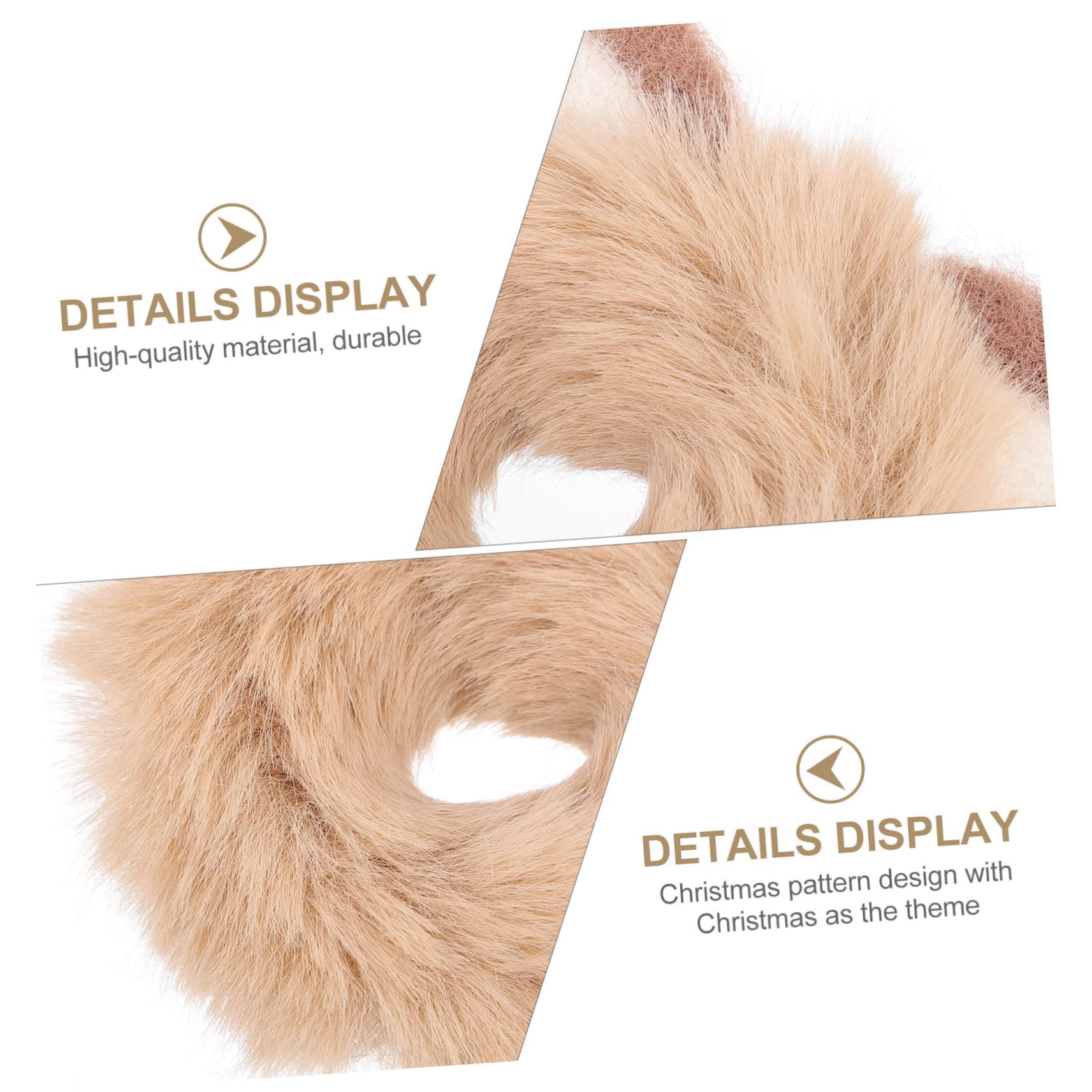 FOMIYES 18piezas Scrunchies De Para Niñas Coleteros De Peluche Elásticos Coloridos y Versátiles Para Coletas Recogidos