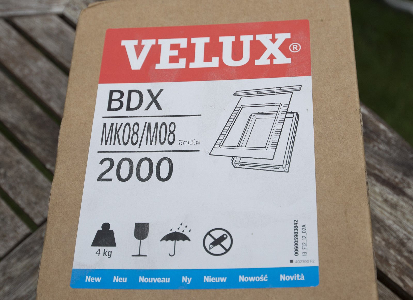 Velux BDX 2000 Isolationshalsband für eDL | EDP | EDW Blinkerkits (inkl. BFX Filz) (Mk08 | M08)