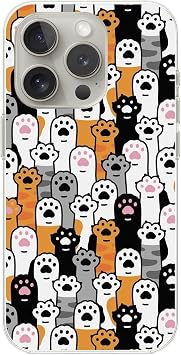iPhone 15 Pro Max Uyumlu  effaf K l f Kedi ler 3 Tasar ml