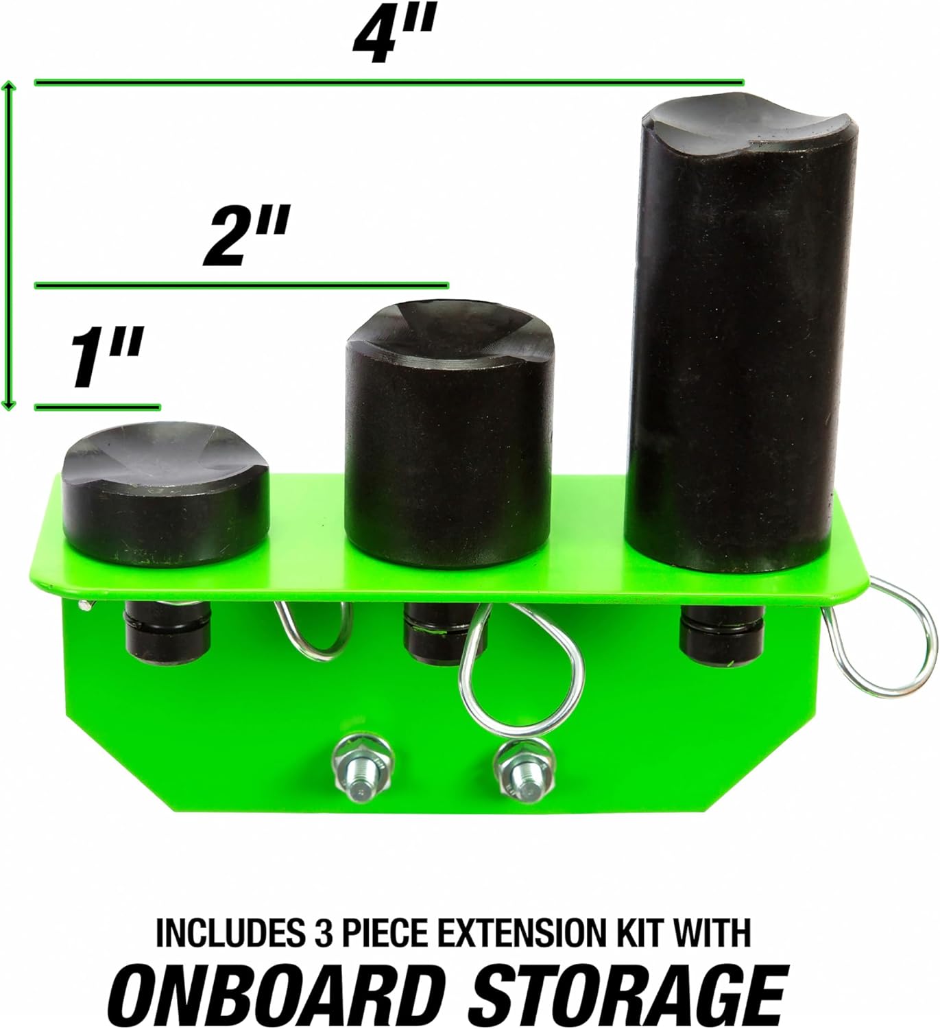 OEMTOOLS 24851 22-Ton Air/Hydraulic Jack, Heavy Duty Floor Jack, 8-3/4" to 17-11/16" Lift Range, Compact Low-Profile Design for Tandem Axle Vehicles