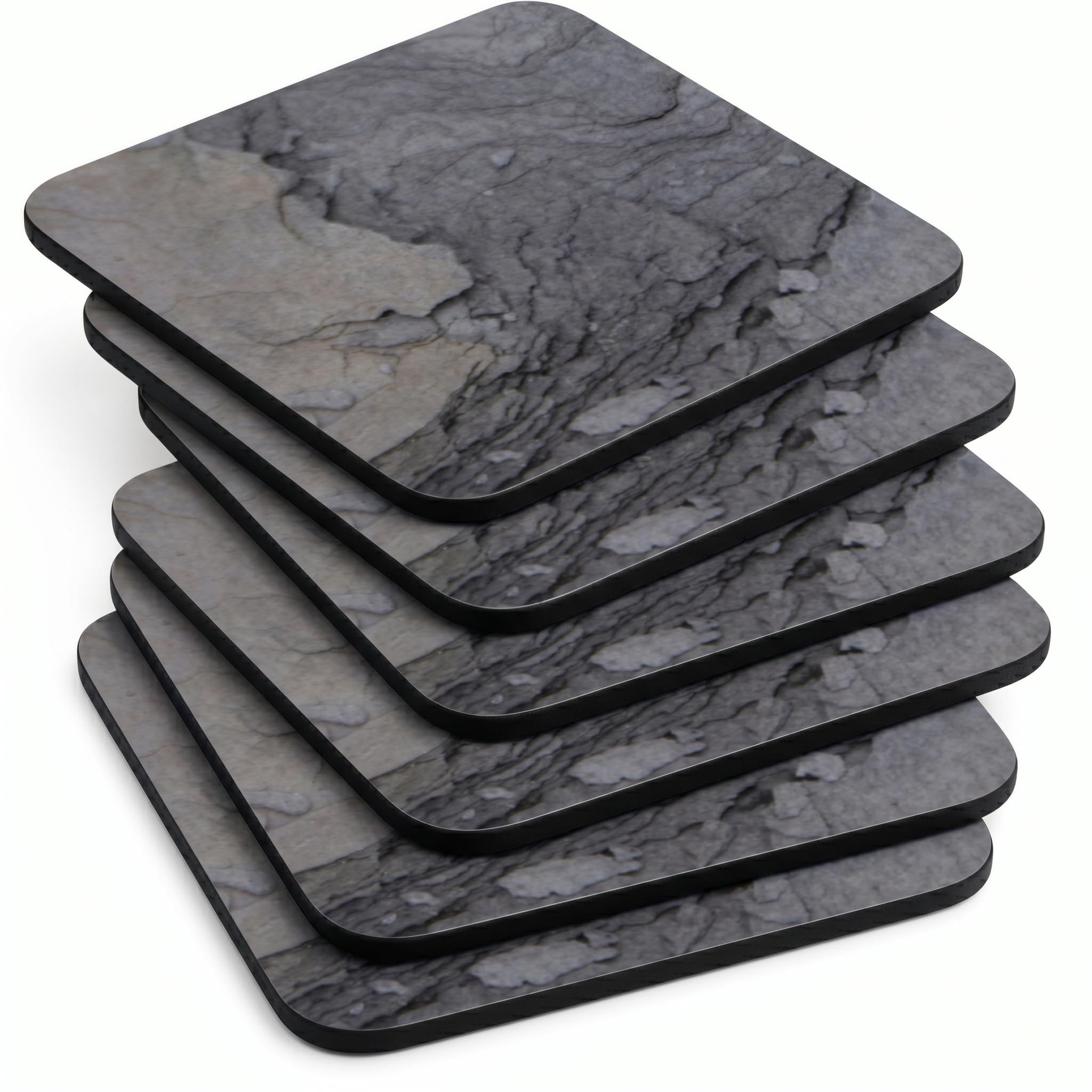 Pimpernel Midnight Slate Coasters - Set Of 6