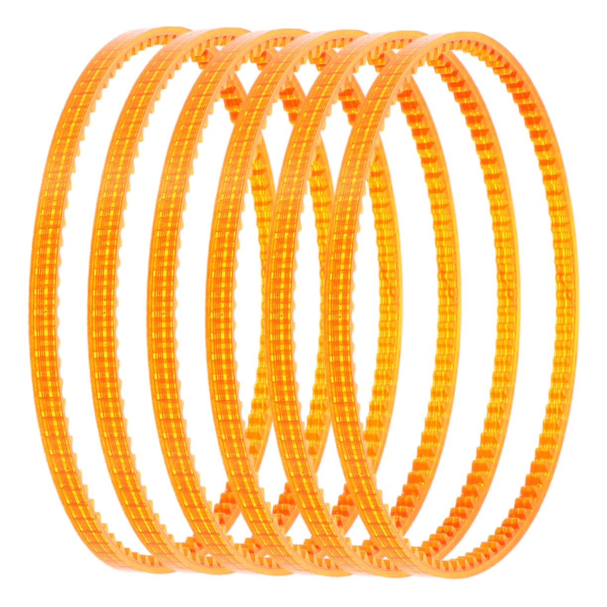 PRETYZOOM 6Pcs Cotton Candy Maker Replacement Belts Sturdy Accessory for Sugar Dispenser Enhance Candy Making Efficiency for Indoor Use