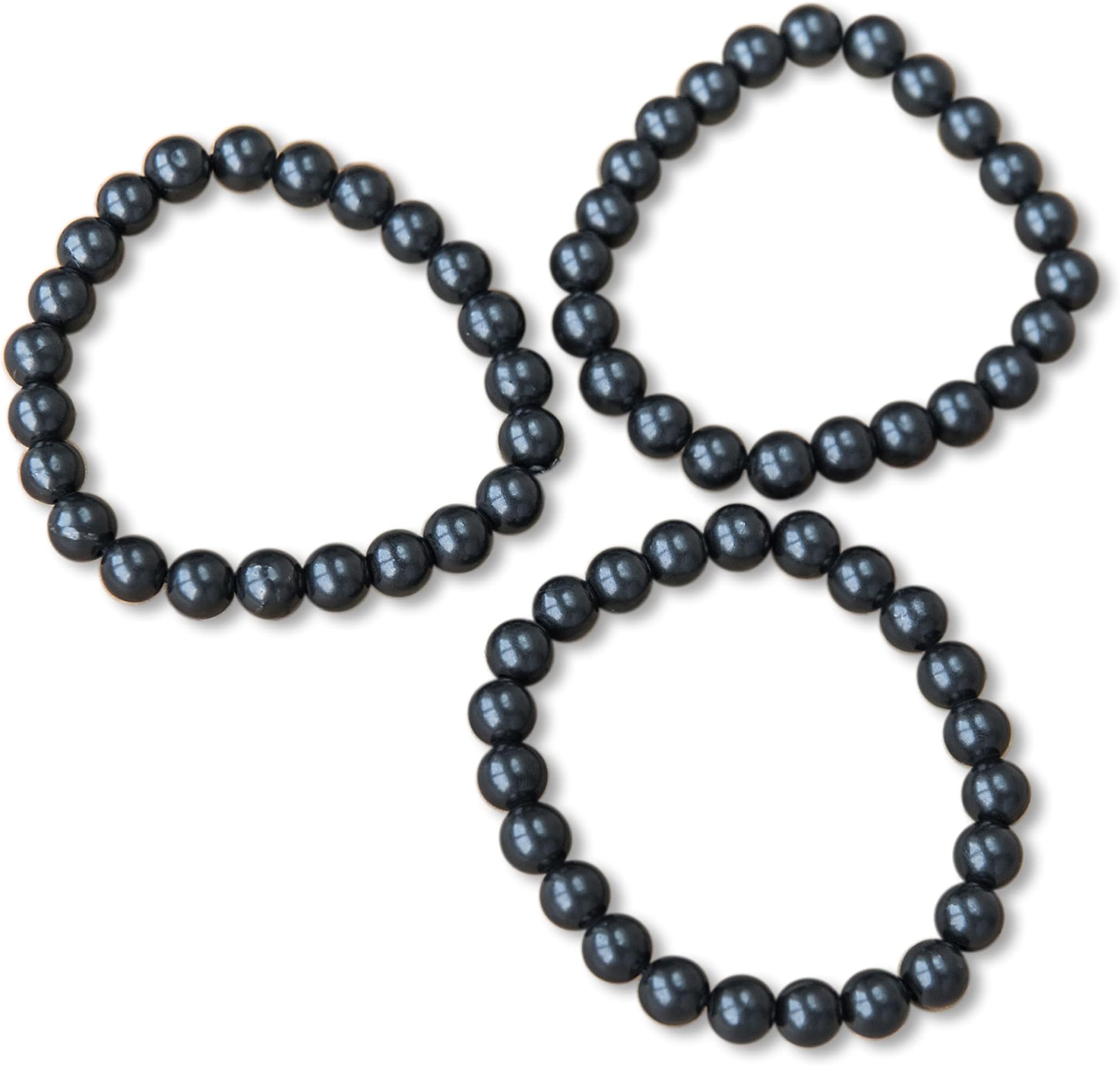 Shungite WholesaleShungite Wholesale Shungite Bracelets Set | Big Tumbled Bracelets Shungite Jewelry for Men and Women | Authentic Gemstone Jewelry | Crystal Healing and Protection High Positive Energy Bracelet