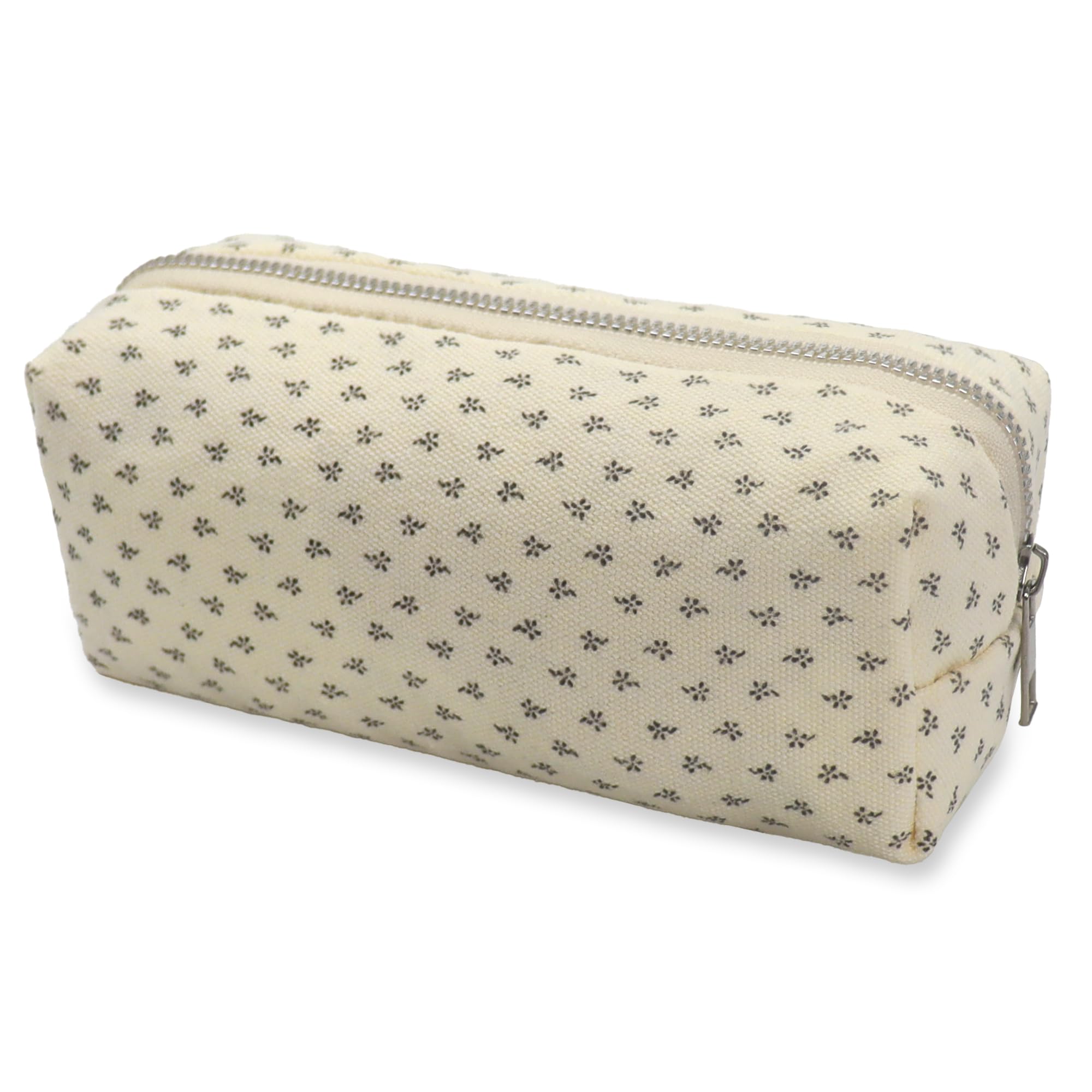 Pencil Case for Girls School Supplies Office, Large Capacity Aesthetic Pencil Pouch, Floral Cute Stationery Pouch for Stationery Organizer Makeup Bag Money Bag Women Teenage College Exams Pencil Bag