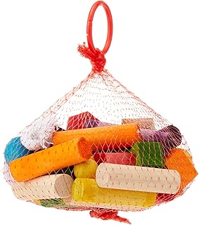 Happy Pet Verschiedene Spielklötze aus Holz, Papageienspielzeug product image