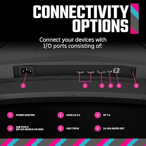 Vista 90 de Cooler Master Monitor curvo de 27 pulgadas sin marco 240Hz FHD 1920 x 1080 para computadora de escritorio, VA 8 bits con punto cuántico, 0.5 ms