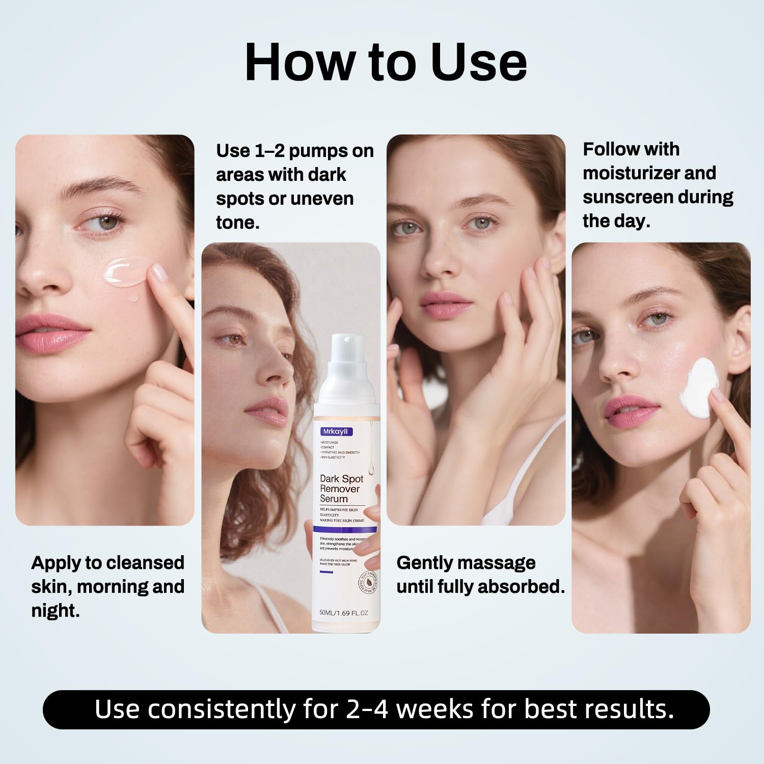 Dark Spot Remover for Face, Dark Spot Corrector - Age Spot Sun Spot Freckles Melasma Brown Spot, Natural Formula: Soothing and Repairing, Anti-Aging and Antioxidant Properties - Image 7