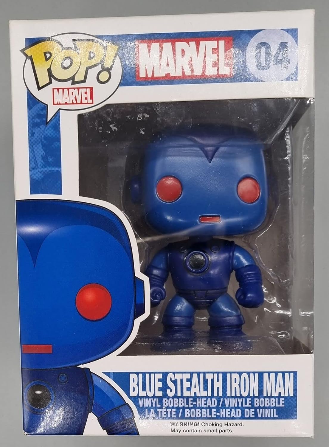 Funko Marvel Blue Stealth Iron Man Pop Vinyl Figure Exclusive