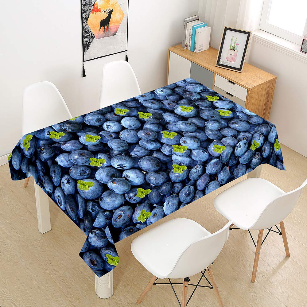 Oduo Nappe Imperméable Polyester Rectangulaire, Nappe Rétro à