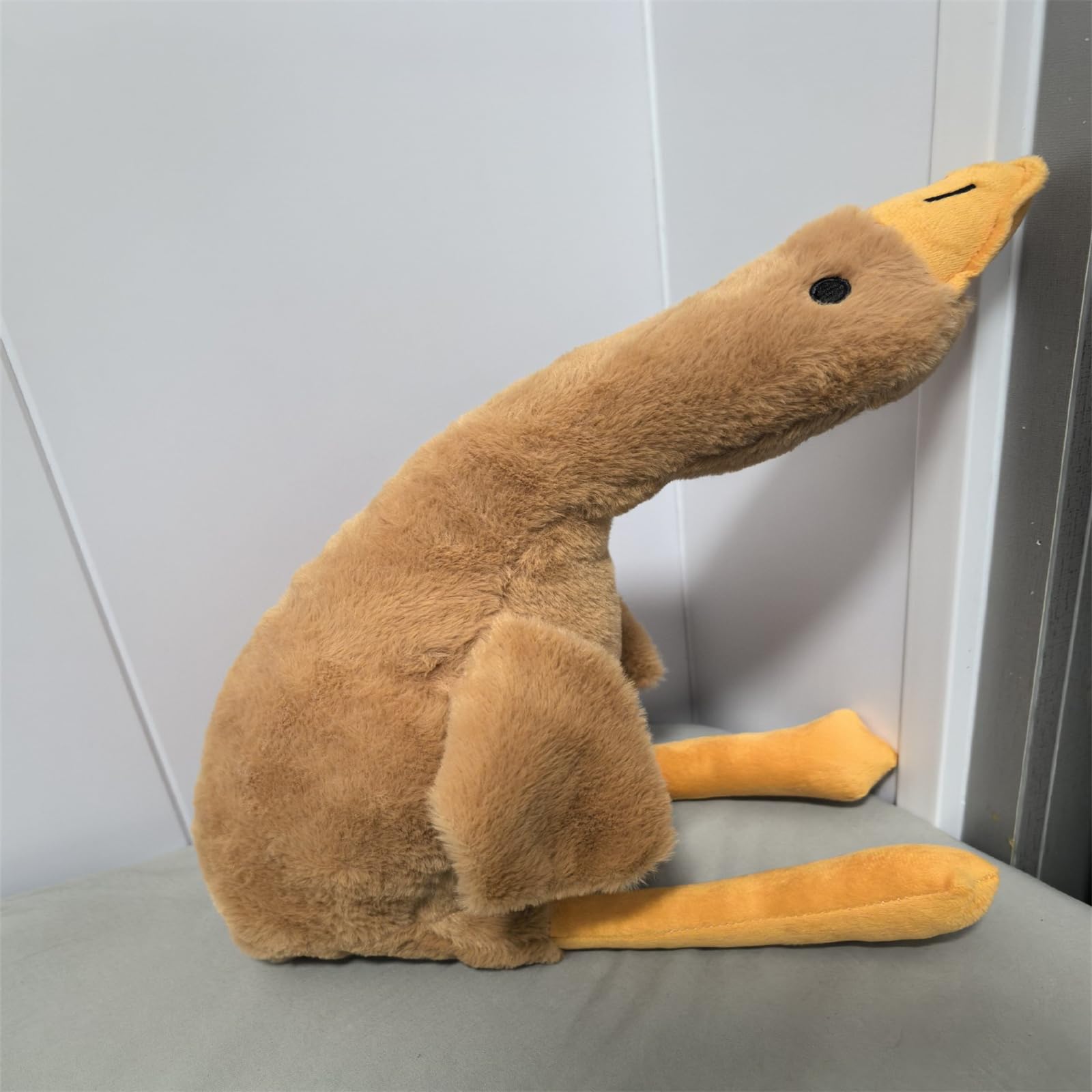 Ente Kuscheltier, Gans Kuscheltier, Gewichtskuscheltier Duck, Gewichtskuscheltier, Riesige Gans PlüSchtiere GroßE Ente Puppe, FüR Junge MäDchen Geschenk (190cm,qicai)