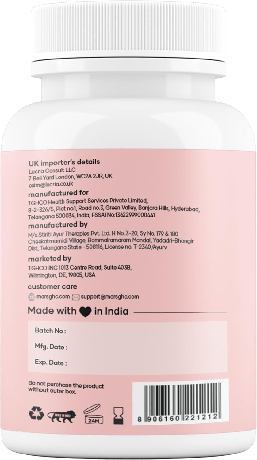 mars by GHC NitroBurn Combo: Powered by Nitric Oxide & Himalayan Berberine | Pack of 3 | 360 Capsules