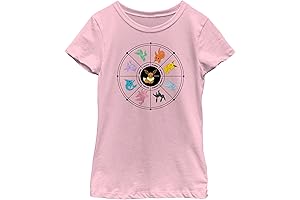 Eevee Evolution Tarot Card Girls Short Sleeve Tee Shirt