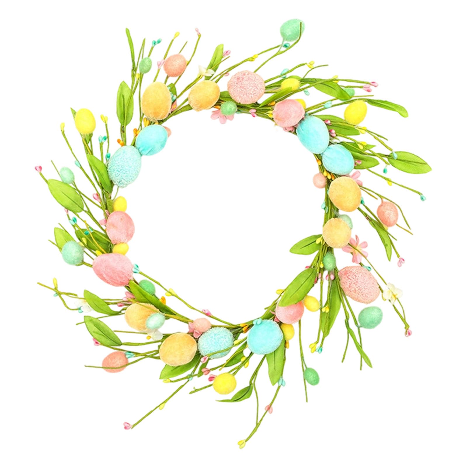 Zxfdsfdbnm Simulated Foam Berries Easter Eggs Artificial Fruit Branch for Holiday Party Decoration Vase Flower Arrangements Easter