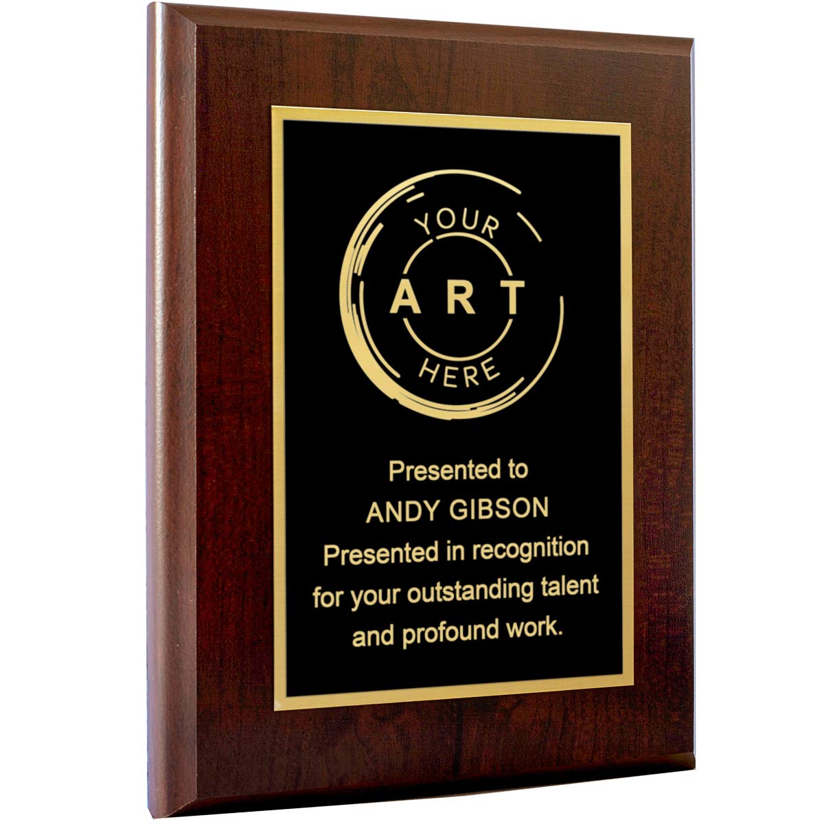 Personalized Engraved Plaques and Awards. Great for Retirement, Thank You, Military Recognition, Special Achievements, Memorials, Sports, School, and Corporate Awards