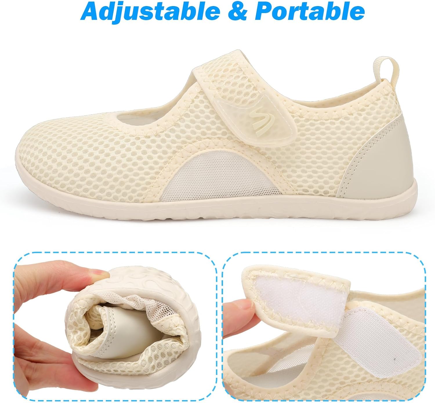 Spesoul Water Shoes for Women Men Barefoot Swim Shoes Aqua Socks Summer Sandals Breathable Quick Dry Lightweight Wide for Pool Beach River Boat Travel Waterpark - Image 6